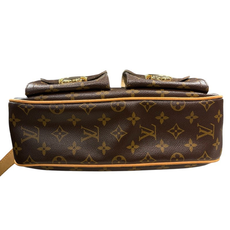 ルイ・ヴィトン LOUIS VUITTON ハドソンGM M40045 ブラウン モノグラム