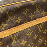 ルイ・ヴィトン LOUIS VUITTON ダヌーブ M45266 ブラウン PVC レディース ショルダーバッグ