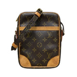 ルイ・ヴィトン LOUIS VUITTON ダヌーブ M45266 ブラウン PVC レディース ショルダーバッグ