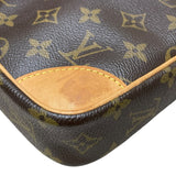 ルイ・ヴィトン LOUIS VUITTON ダヌーブ M45266 ブラウン PVC レディース ショルダーバッグ