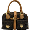 ルイ・ヴィトン LOUIS VUITTON マンハッタンGM M40025 ブラウン モノグラム レディース ハンドバッグ