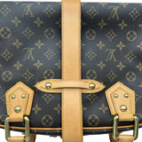 ルイ・ヴィトン LOUIS VUITTON マンハッタンGM M40025 ブラウン モノグラム レディース ハンドバッグ