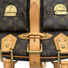ルイ・ヴィトン LOUIS VUITTON マンハッタンGM M40025 ブラウン モノグラム レディース ハンドバッグ
