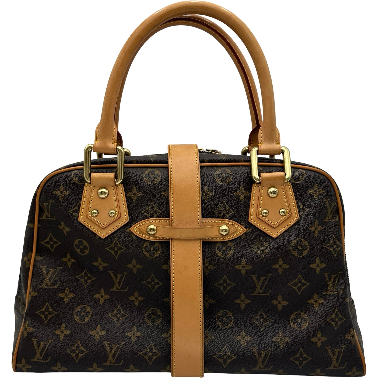 ルイ・ヴィトン LOUIS VUITTON マンハッタンGM M40025 ブラウン 