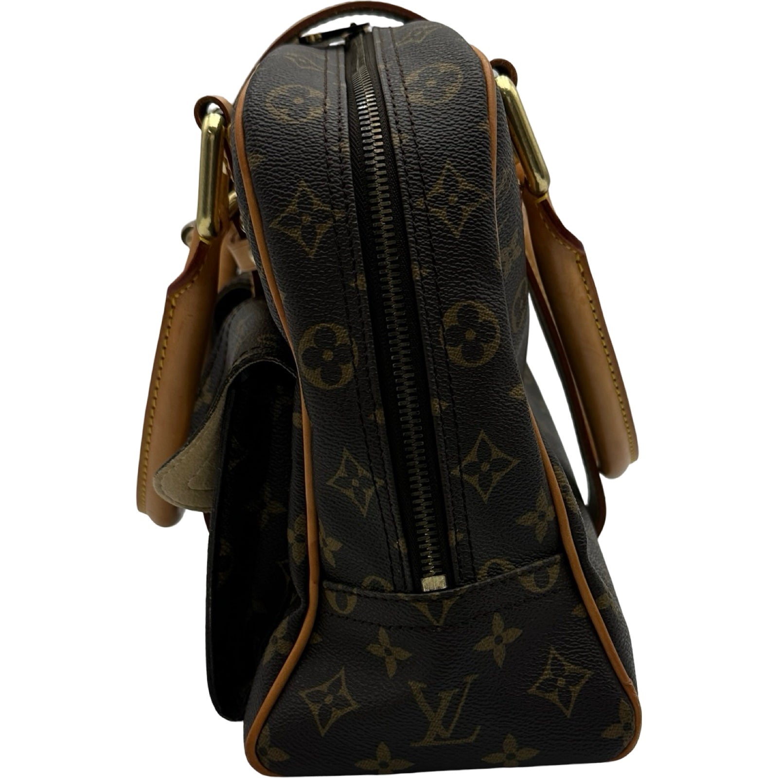 ルイ・ヴィトン LOUIS VUITTON マンハッタンGM M40025 ブラウン