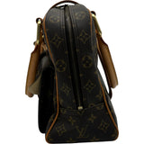 ルイ・ヴィトン LOUIS VUITTON マンハッタンGM M40025 ブラウン モノグラム レディース ハンドバッグ