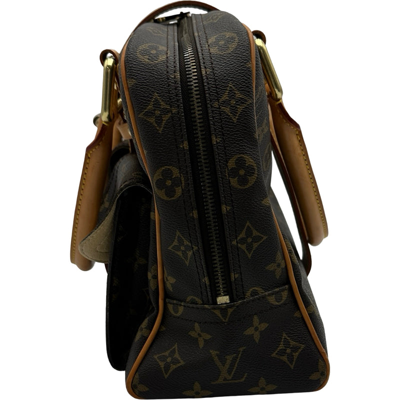ルイ・ヴィトン LOUIS VUITTON マンハッタンGM M40025 ブラウン