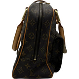 ルイ・ヴィトン LOUIS VUITTON マンハッタンGM M40025 ブラウン モノグラム レディース ハンドバッグ