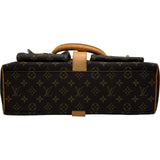 ルイ・ヴィトン LOUIS VUITTON マンハッタンGM M40025 ブラウン モノグラム レディース ハンドバッグ