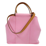 エルメス HERMES カバックPM ▢N刻（2010年製） ピンク・ナチュラル トワル・ハンター ユニセックス ショルダーバッグ