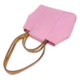 エルメス HERMES カバックPM ▢N刻（2010年製） ピンク・ナチュラル トワル・ハンター ユニセックス ショルダーバッグ