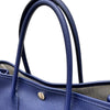 エルメス HERMES ガーデンパーティTPM A刻 ブルーサフィール エプソン レディース ハンドバッグ トートバッグ