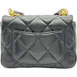 シャネル CHANEL マトラッセ スモールフラップバッグ AS3213 ブラック ゴールド金具 ラムスキン レディース ショルダーバッグ
