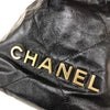 シャネル CHANEL CHANEL22ミニバッグ AS3980 ブラック ゴールド金具 シャイニーカーフ レディース ショルダーバッグ