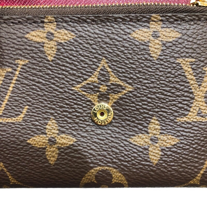 ルイ・ヴィトン LOUIS VUITTON ポルトモネ・ロザリ M41939 ブラウン