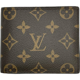 ルイ・ヴィトン LOUIS VUITTON ポルトフォイユ・マルコNM M62288 ブラウン モノグラムキャンバス レディース 二つ折り財布