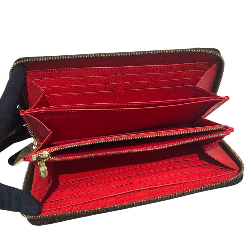 ルイ・ヴィトン LOUIS VUITTON ジッピー・ウォレット M41896 コクリコ