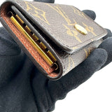 ルイ・ヴィトン LOUIS VUITTON ミュルティクレ 4 M69517 ブラウン モノグラム ユニセックス キーケース