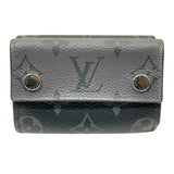 ルイ・ヴィトン LOUIS VUITTON ディスカバリー・コンパクトウォレット M45417 ブラック モノグラム・エクリプス・リバース メンズ 三つ折り財布