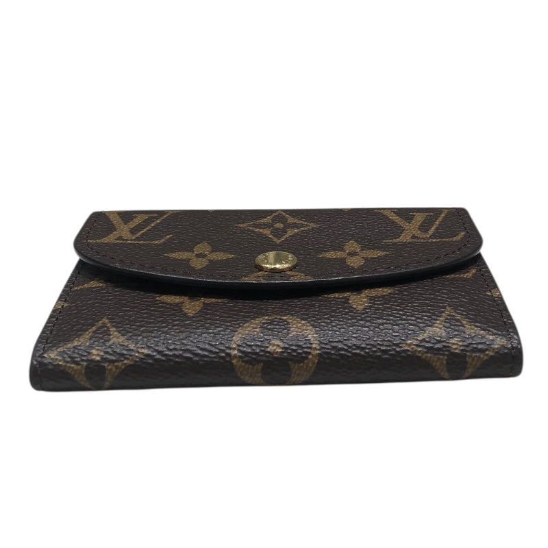 美 ルイヴィトン ポルトモネ ロザリ モノグラム　M62361 ローズバレリーナ ルイ・ヴィトン LOUIS VUITTON ポルトモネ・ロザリ M62361 ローズ