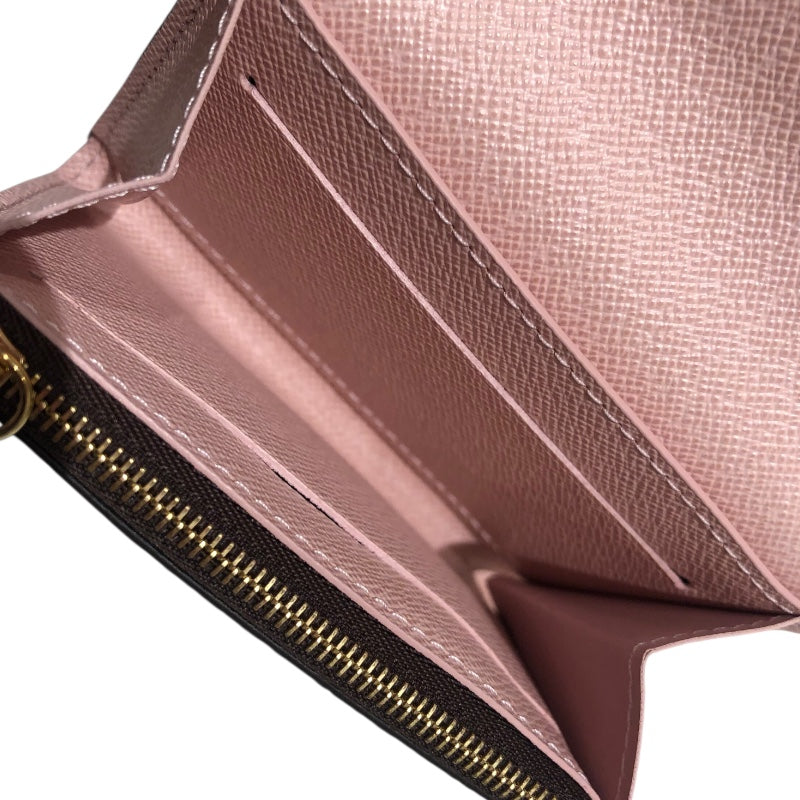 ルイ・ヴィトン LOUIS VUITTON ポルトモネ・ロザリ M62361 ローズ