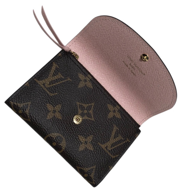 LOUIS VUITTON(ルイヴィトン)/ケース/ポルトモネロザリ ルイ・ヴィトン LOUIS VUITTON ポルトモネ・ロザリ M62361 ローズ