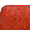 エルメス HERMES アザップロング シルクイン C刻 ルージュトマト エプソン レディース 長財布