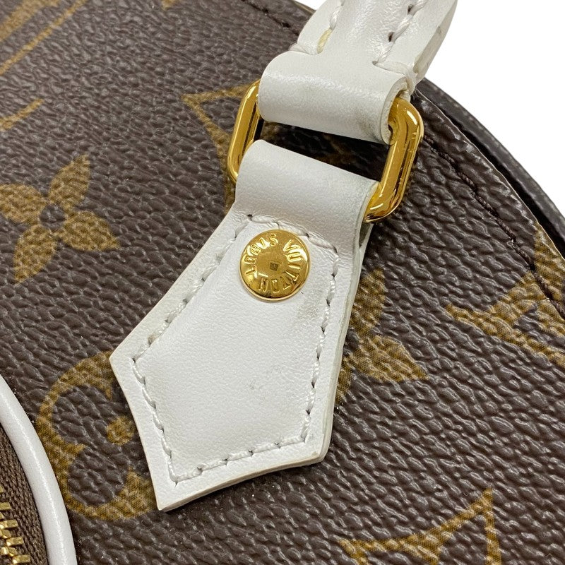ルイ・ヴィトン LOUIS VUITTON エリプスBB M20752 ブラウン　ホワイト　ゴールド金具 モノグラムキャンバス/LVマッチ　 レディース ショルダーバッグ ルイ・ヴィトン LOUIS VUITTON エリプスBB M20752 ブラウン×ホワイト