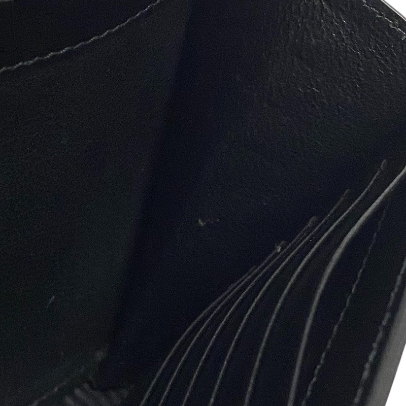 サンローラン SAINT LAURENT モノグラムチェーンウォレット 377829 ブラック シルバー金具 クロコエンボスレザー レディース ショルダーバッグ サンローラン SAINT LAURENT モノグラムチェーンウォレット 377829
