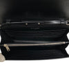 サンローラン SAINT LAURENT モノグラムチェーンウォレット 377829 ブラック シルバー金具 クロコエンボスレザー レディース ショルダーバッグ