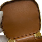 セリーヌ CELINE キュイルトリオンフ ミニバニティケース 10J763 ブラウン スムースカーフ レディース ショルダーバッグ