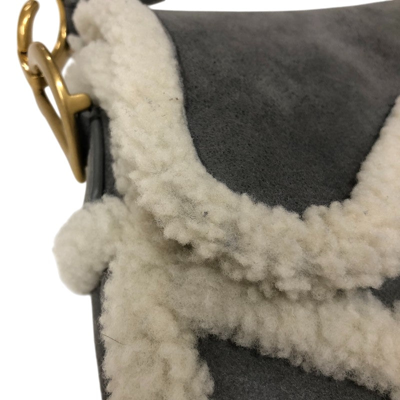 クリスチャン・ディオール Christian Dior サドルバッグ M0446 グレー