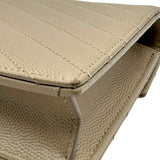 サンローラン SAINT LAURENT エンベロープ チェーンウォレット 742920 ベージュ グレインカーフ レディース ショルダーバッグ