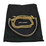 サンローラン SAINT LAURENT エンベロープ チェーンウォレット 742920 ベージュ グレインカーフ レディース ショルダーバッグ