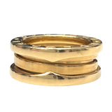 ブルガリ BVLGARI ビーゼロワンリング3バンド(S) ゴールド 750 ジュエリー