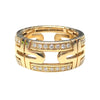 ブルガリ BVLGARI パレンテシリング ゴールド 750 ダイヤモンド ジュエリー