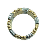 ブルガリ BVLGARI パレンテシリング ゴールドxステンレススチール K18SS ジュエリー