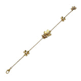 ヴァンクリーフ＆アーペル Van Cleef & Arpels フリヴォル ブレスレット5フラワー ゴールド Au750 ダイヤモンド（53個） ジュエリー