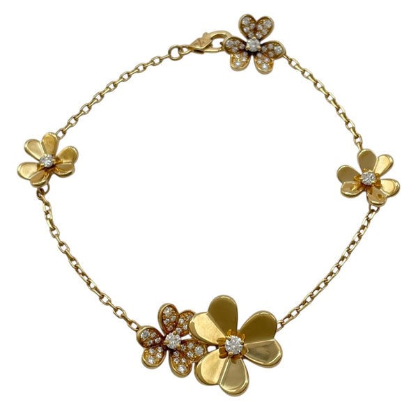 ジュエリーウオッチ☆ゴールド♪　ブレスレットタイプ☆ ヴァンクリーフ＆アーペル Van Cleef & Arpels フリヴォル