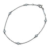 ティファニー TIFFANY＆CO バイザヤードブレス プラチナ Pt950 ダイヤモンド ジュエリー