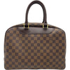 ルイ・ヴィトン LOUIS VUITTON ドーヴィル N47272 ブラウン ダミエ レディース ハンドバッグ