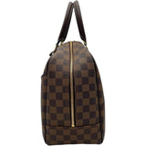 ルイ・ヴィトン LOUIS VUITTON ドーヴィル N47272 ブラウン ダミエ レディース ハンドバッグ