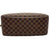 ルイ・ヴィトン LOUIS VUITTON ドーヴィル N47272 ブラウン ダミエ レディース ハンドバッグ