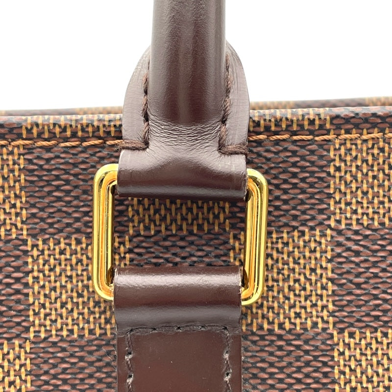 ルイヴィトン　トートバッグ　N51140 ダミエ サックプラ ハンドバッグ ルイ・ヴィトン LOUIS VUITTON サックプラ N51140 ブラウン ダミエ