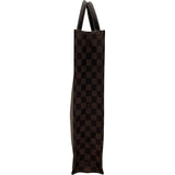 ルイ・ヴィトン LOUIS VUITTON サックプラ N51140 ブラウン ダミエ ユニセックス ハンドバッグ