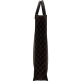 ルイ・ヴィトン LOUIS VUITTON サックプラ N51140 ブラウン ダミエ ユニセックス ハンドバッグ