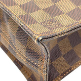 ルイ・ヴィトン LOUIS VUITTON サックプラ N51140 ブラウン ダミエ ユニセックス ハンドバッグ