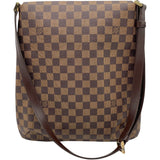 ルイ・ヴィトン LOUIS VUITTON ミュゼット N51302 ブラウン ダミエ レディース ショルダーバッグ