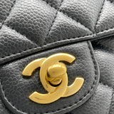 シャネル CHANEL マトラッセ25 A01112 20番台 ブラック GD金具 キャビア レディース ショルダーバッグ