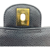 シャネル CHANEL マトラッセ25 A01112 13番台 ブラック GD金具 キャビアスキン レディース ショルダーバッグ